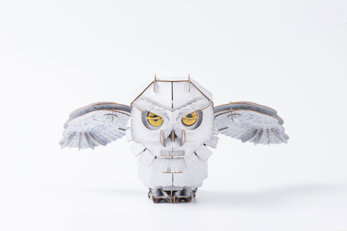 Snowy Owl 3D DIY Puzzle