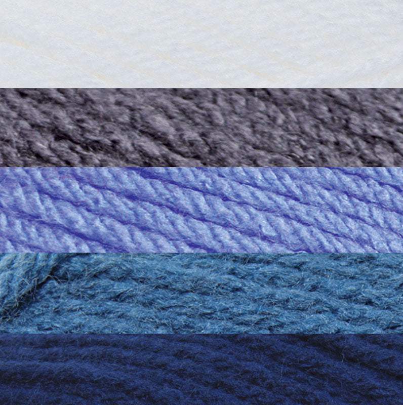 Rayure sur rayure au crochet afghan