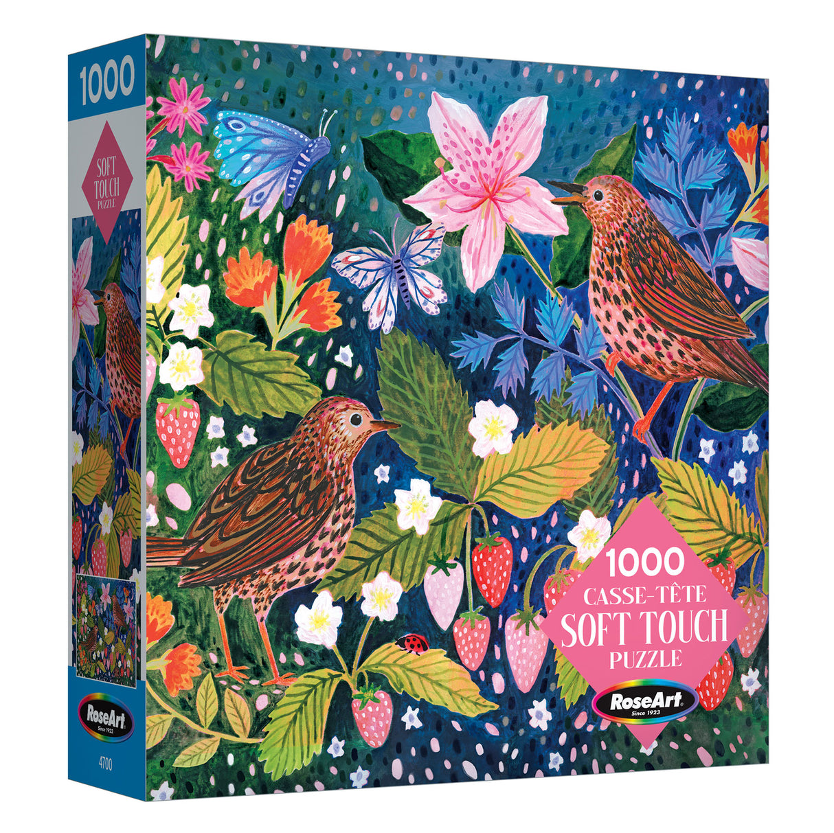 Rompecabezas suave al tacto del ladrón de fresas