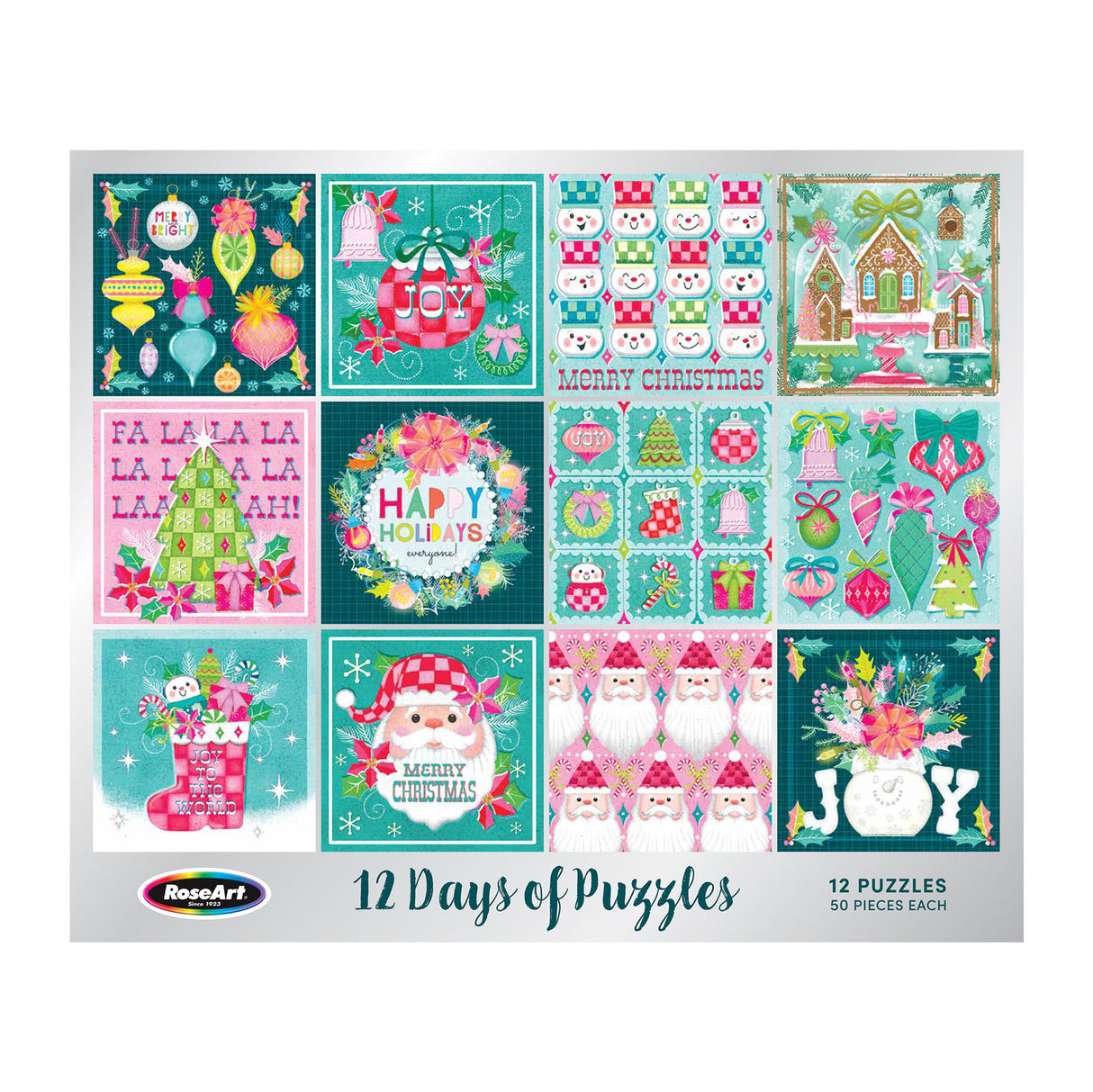 12 Day Advent Calendar Puzzle Set