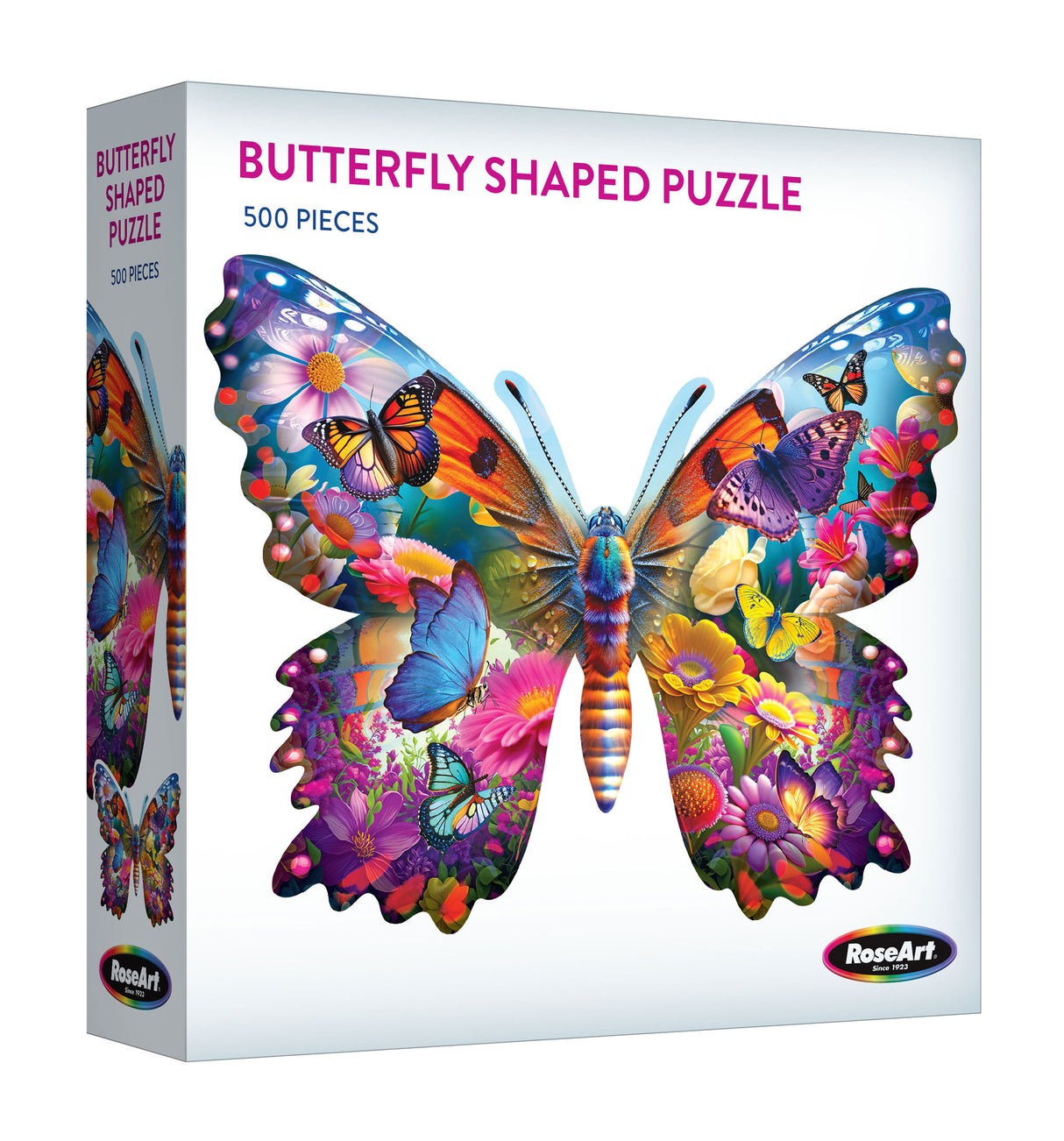 Butterfly Shaped Jigsaw Puzzle