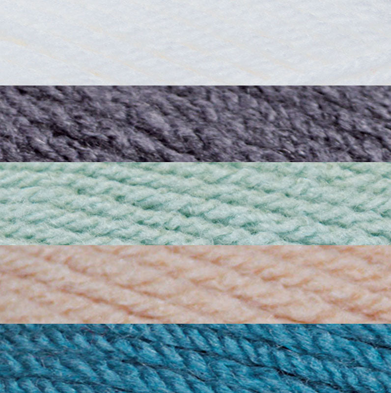 Rayure sur rayure au crochet afghan