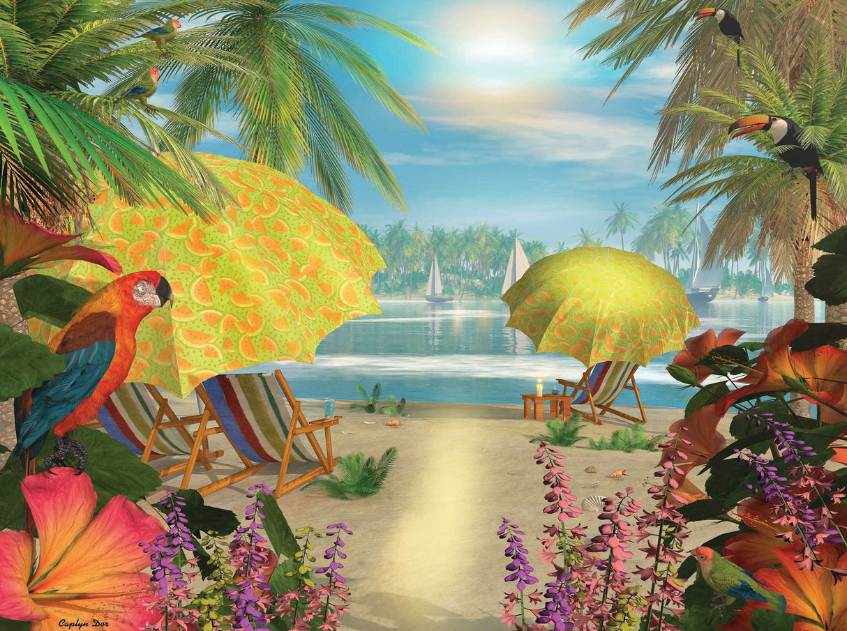 Caplyn Dor Tropical Delight Jigsaw Puzzle