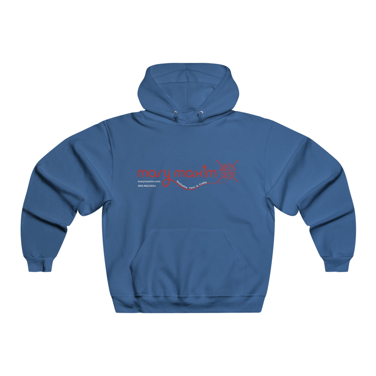 Mary Maxim Hoodie - Red Logo - Unisex
