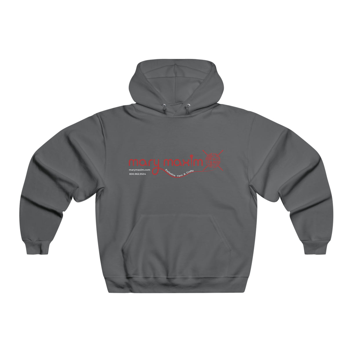 Mary Maxim Hoodie - Red Logo - Unisex