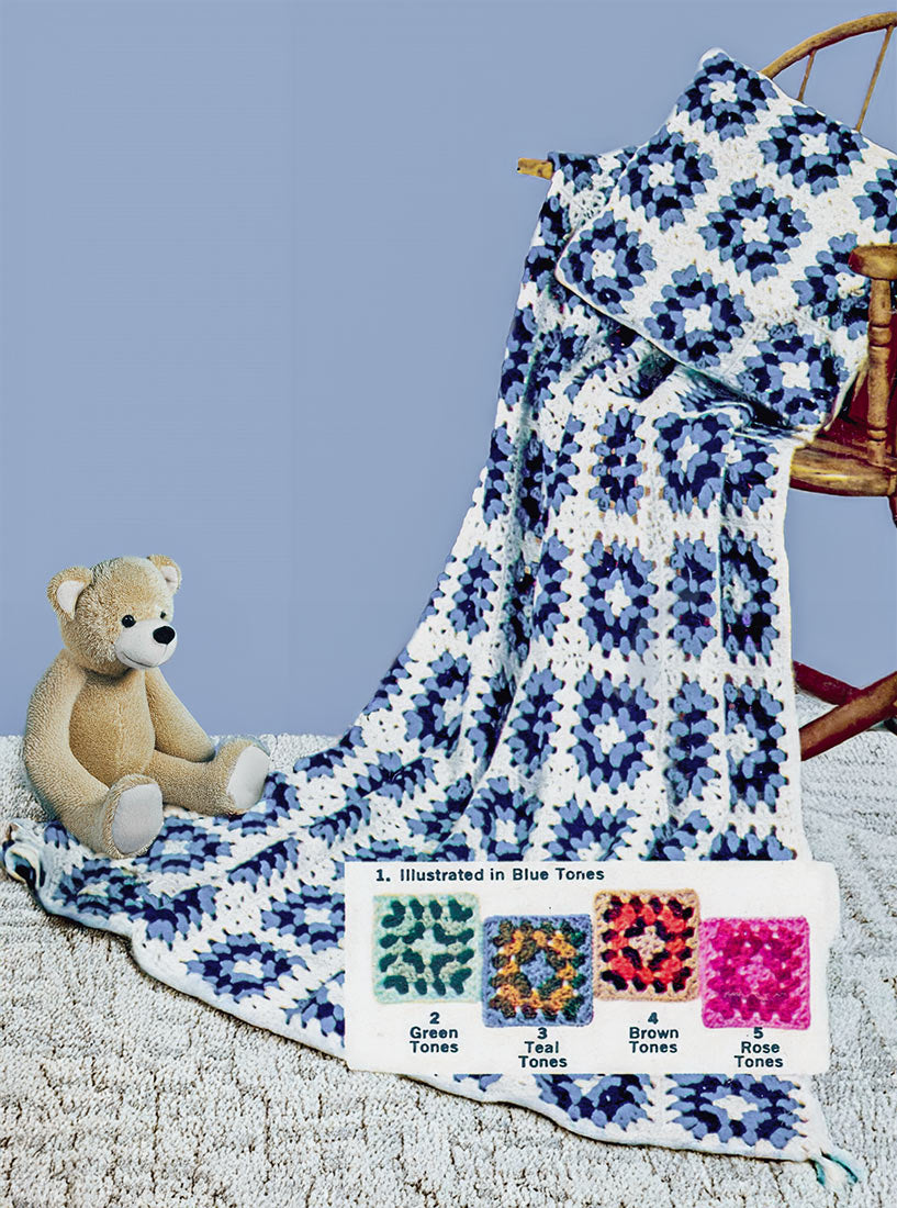 Almohada cuadrada de abuela