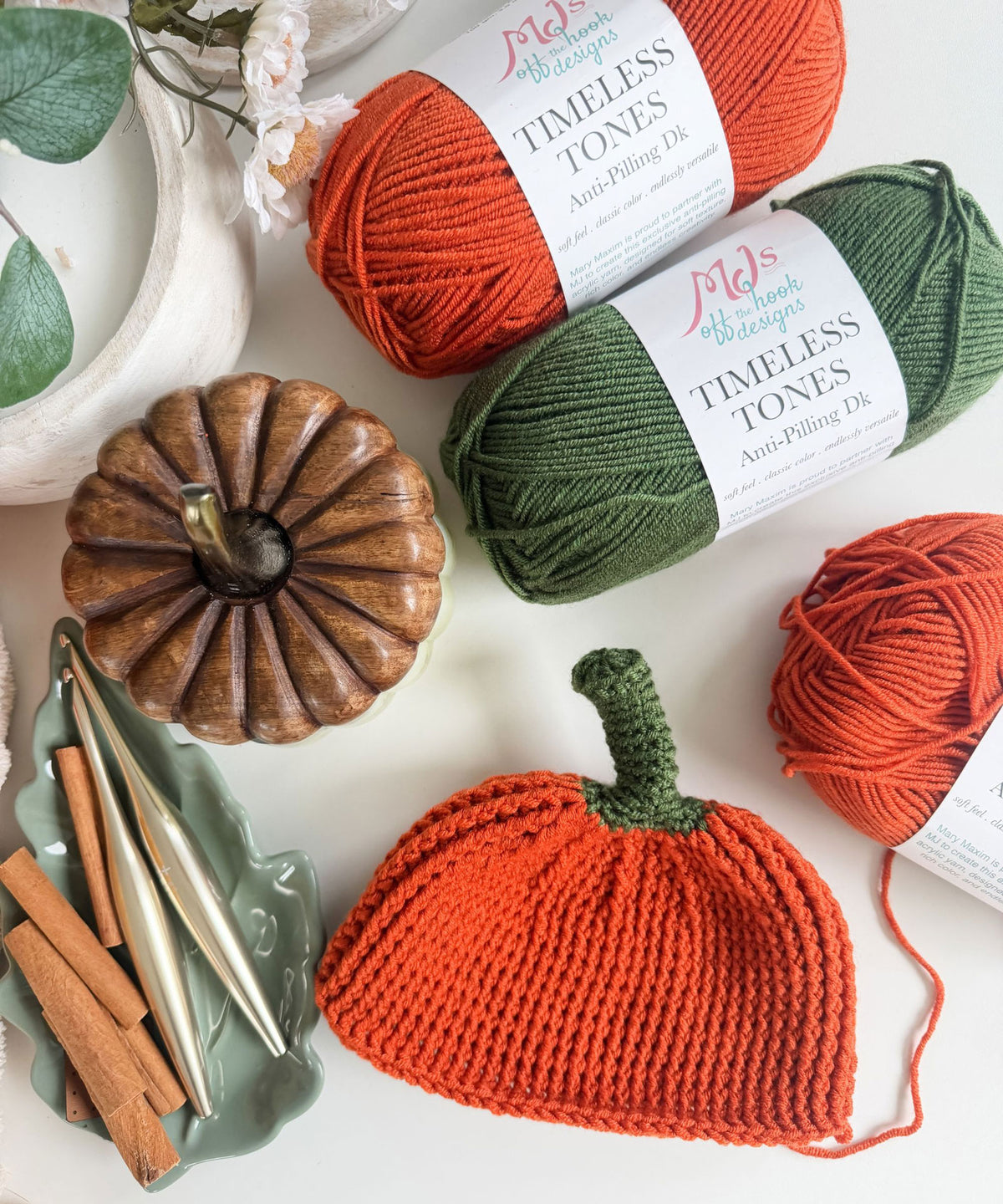 Pumpkin Patch Crochet Hat