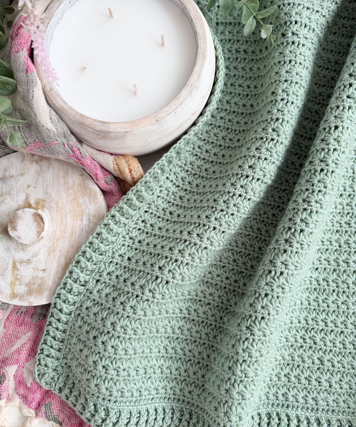 Timeless Star Stitch Blanket
