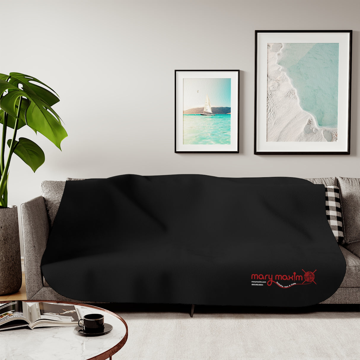 Mary Maxim Sherpa Blanket