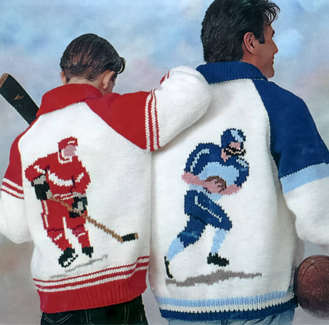 Hockey Player Jacket Pattern