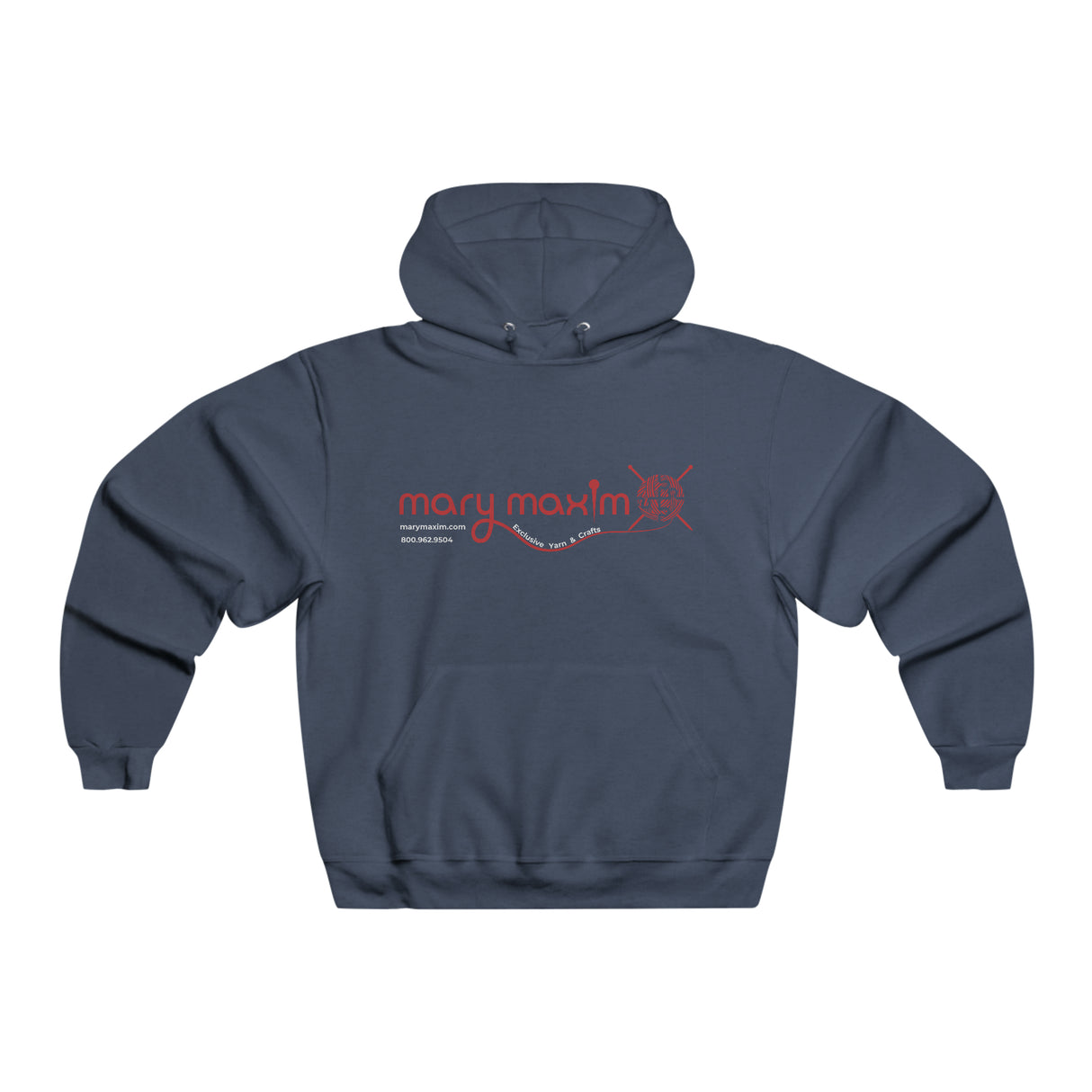 Mary Maxim Hoodie - Red Logo - Unisex