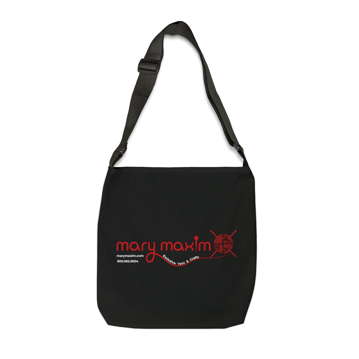 Mary Maxim Adjustable Tote Bag