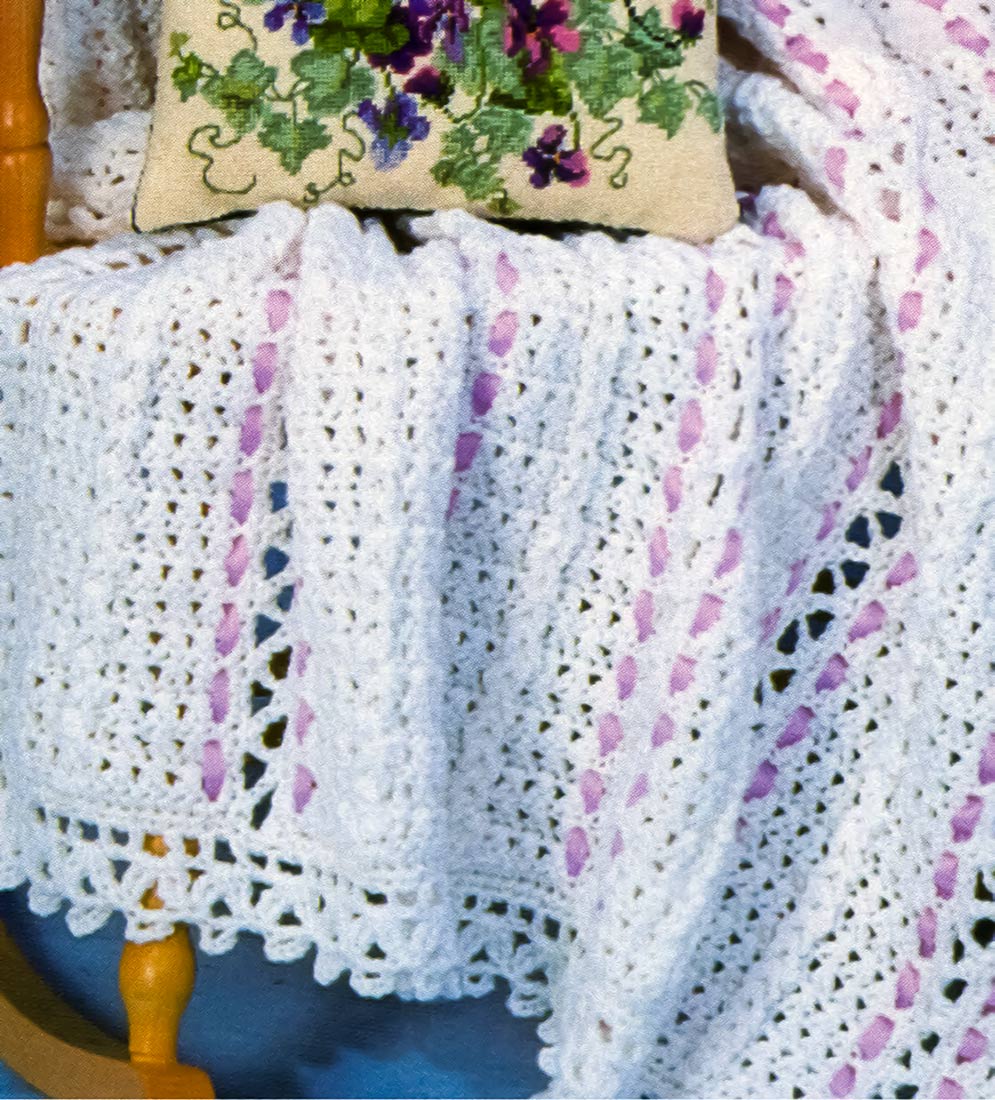 Patrón afgano con panel de encaje