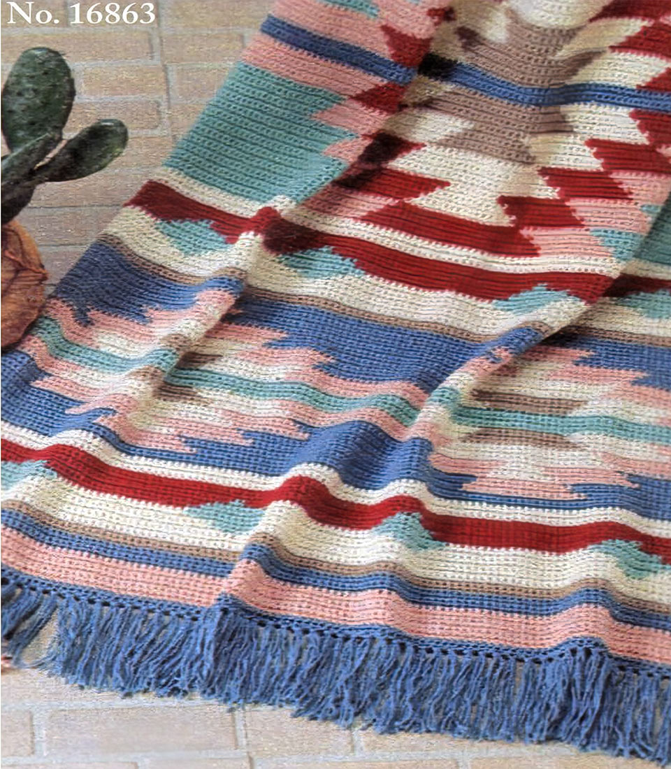 Mohave Afghan Pattern Download the Pattern