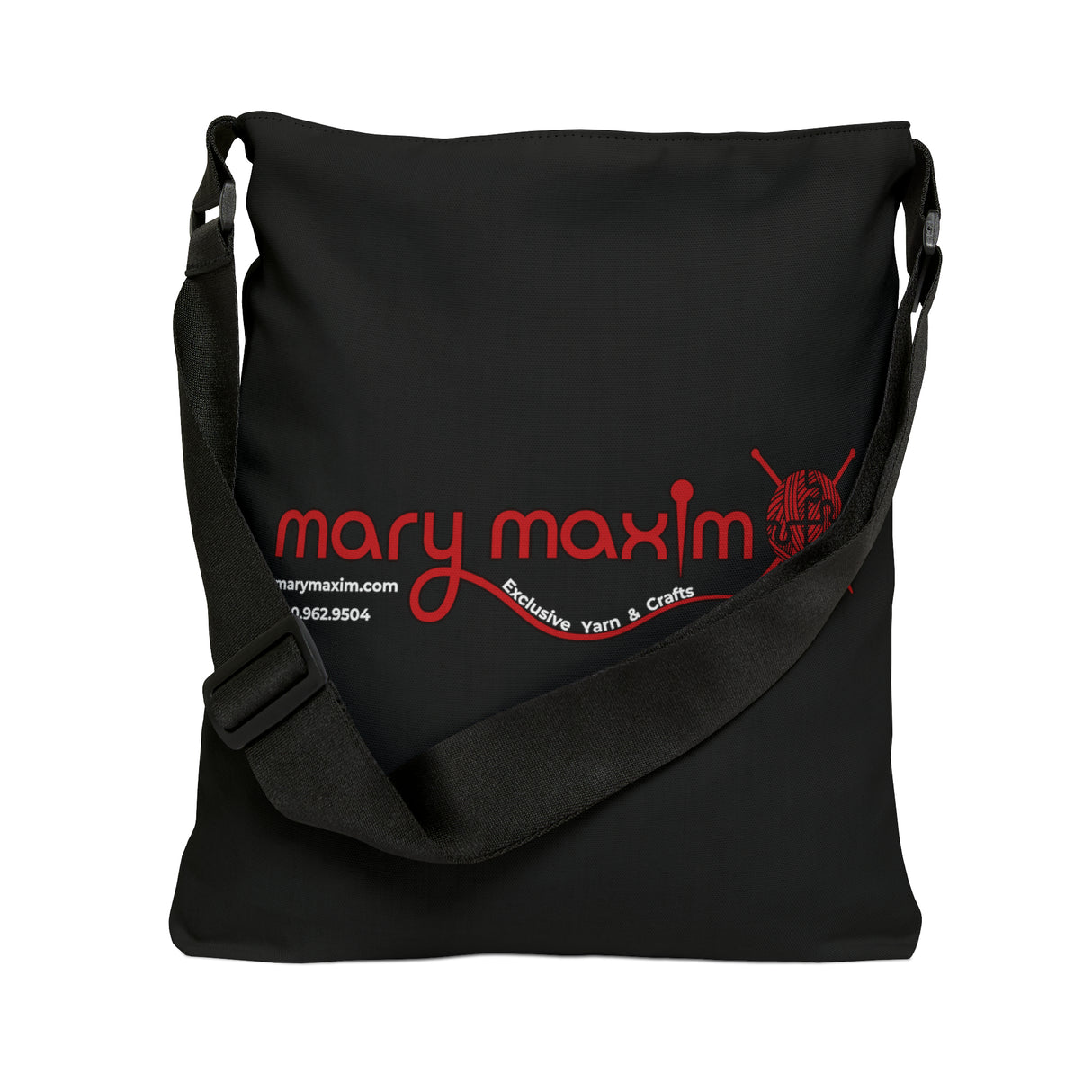 Mary Maxim Adjustable Tote Bag