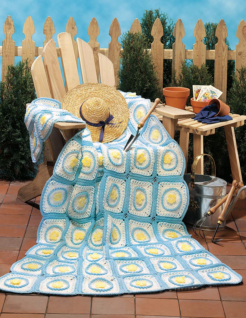 Silhouette Afghan Pattern