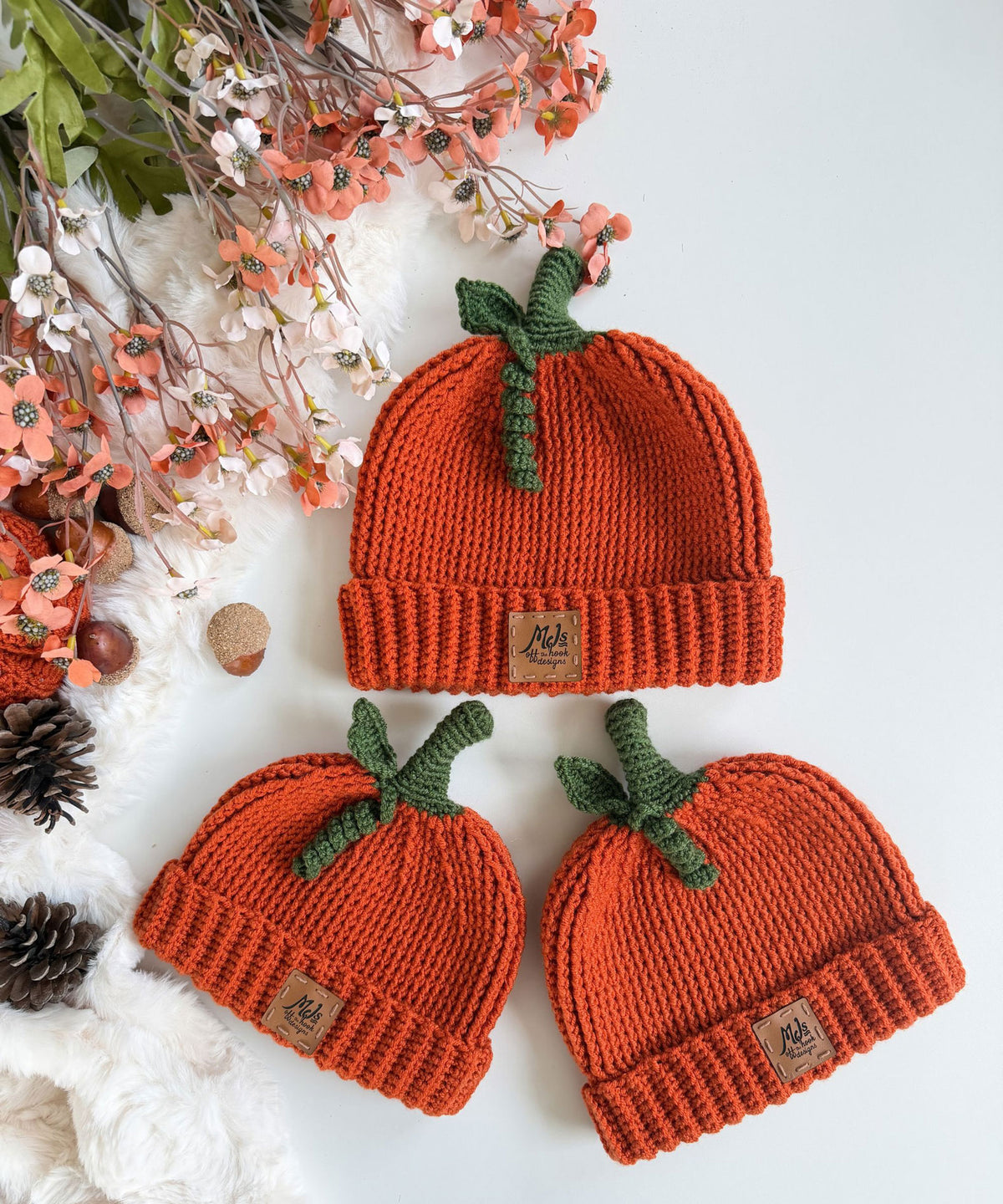 Pumpkin Patch Crochet Hat