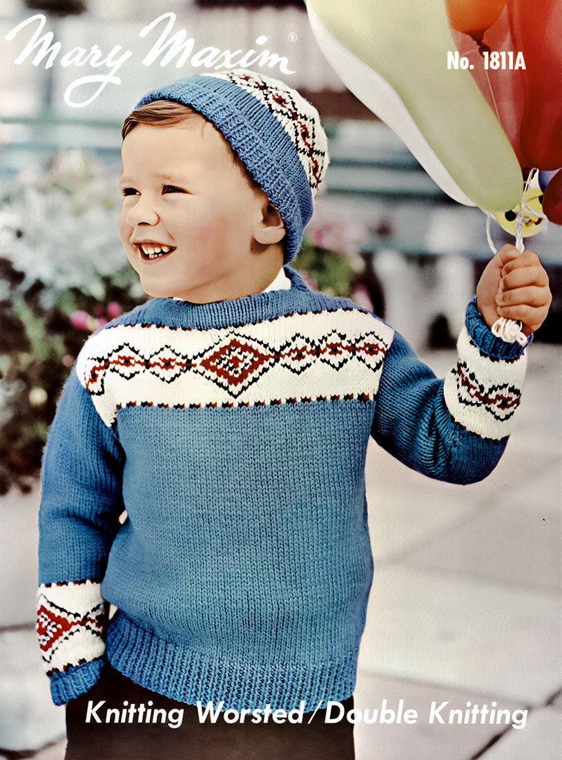Pullover & Cap for Boy or Girl Pattern