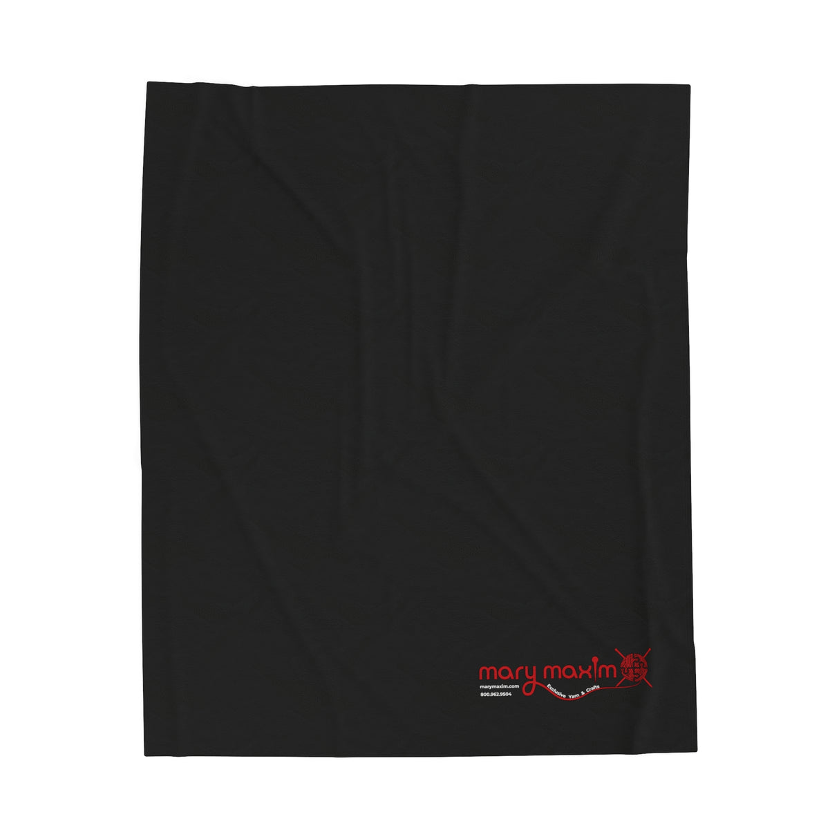 Mary Maxim Velveteen Plush Blanket