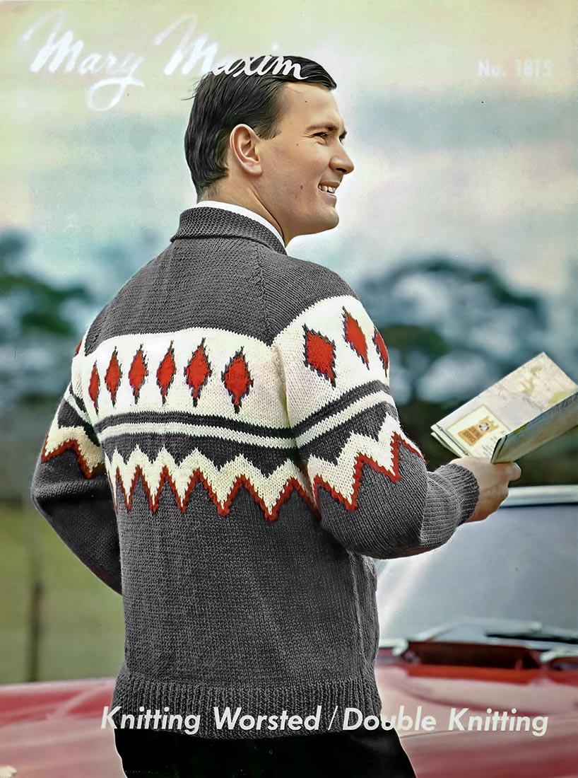 Modèle de cardigan Sanarac pour hommes