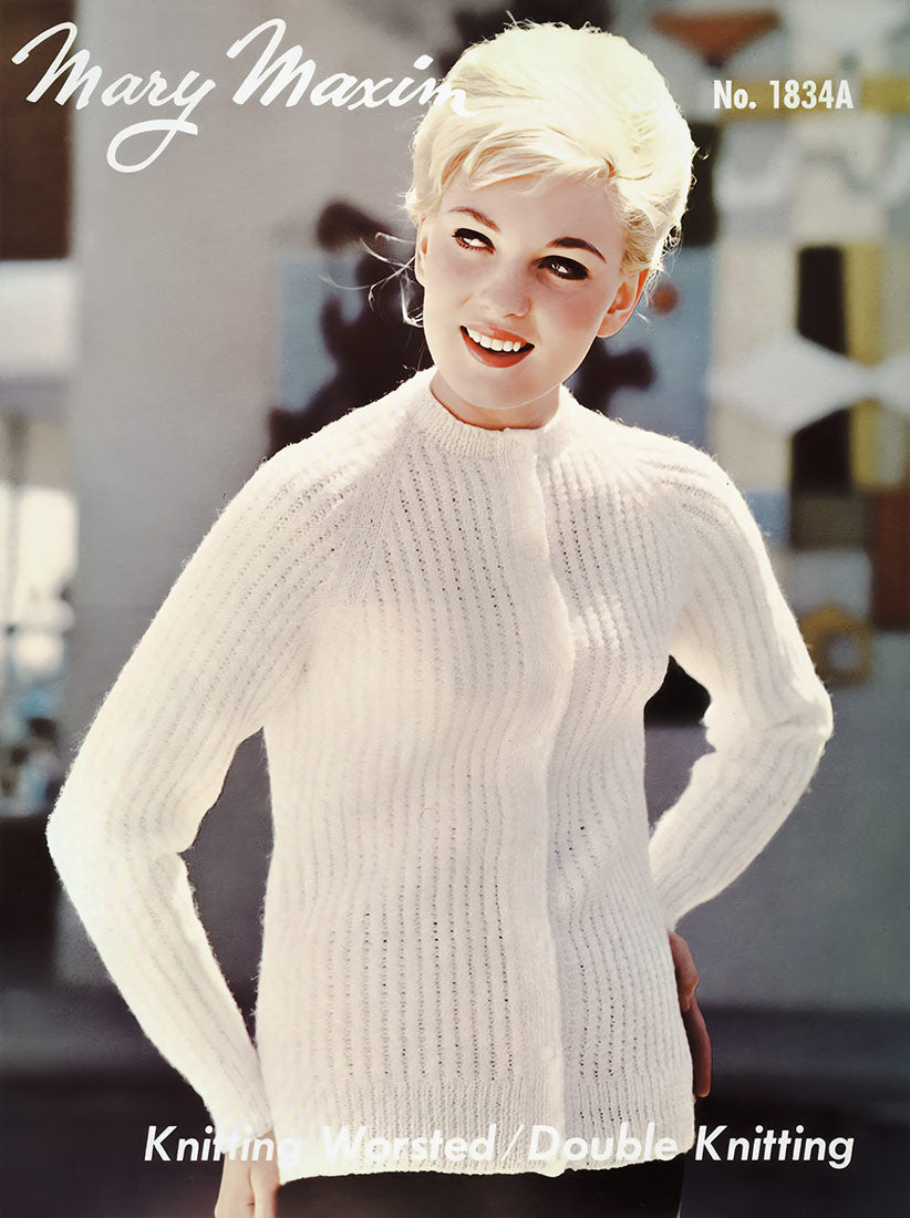 Patrón de cárdigan para mujer