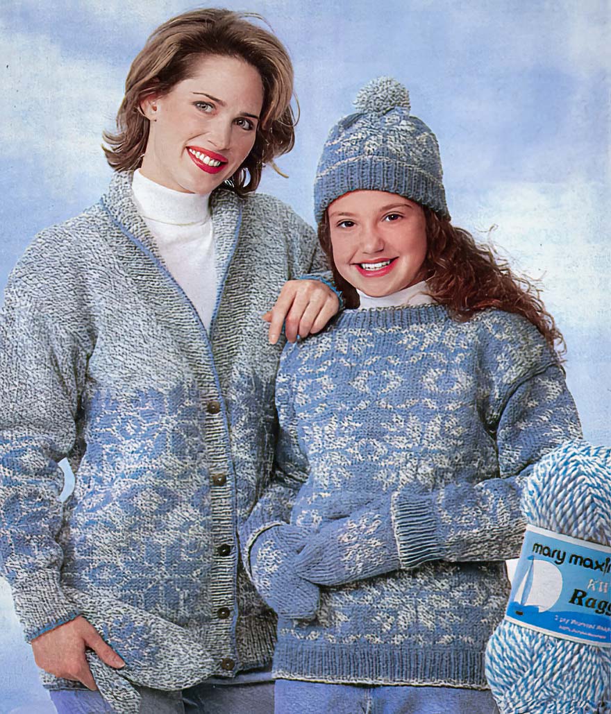 Child's Snowflake Pullover Pattern