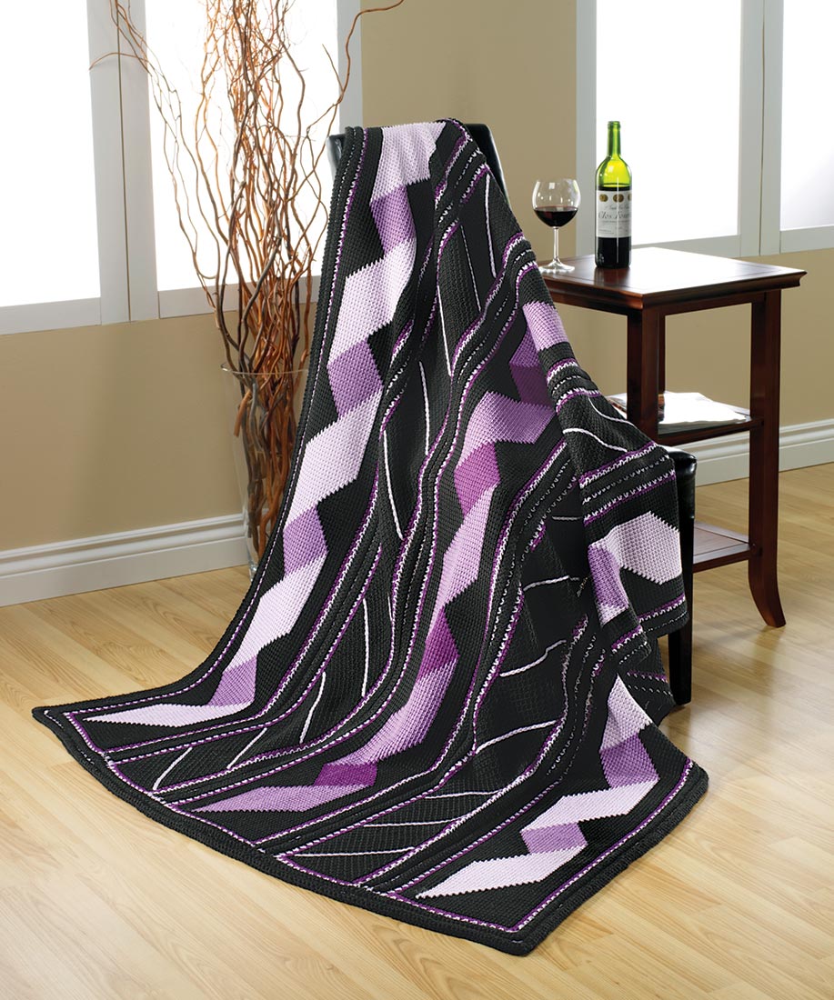 Ribbons Afghan Pattern