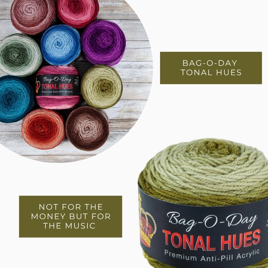 Bag-O-Day Tonal Hues Yarn