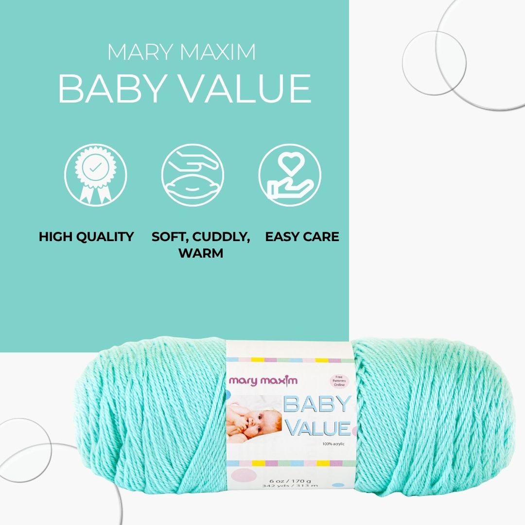 Mary Maxim Baby Value Yarn