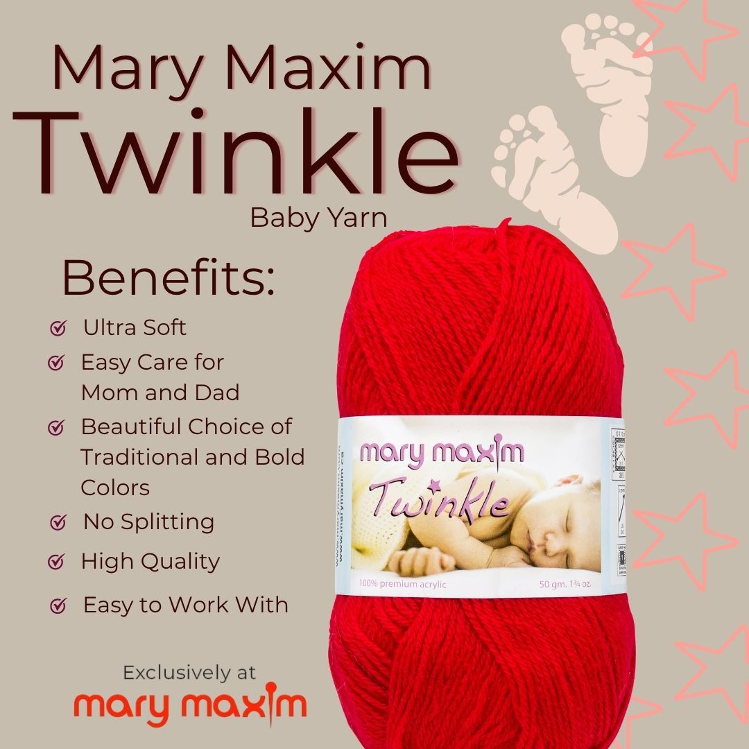 Mary Maxim Twinkle Baby Yarn