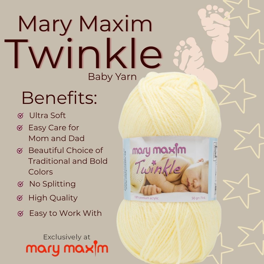 Mary Maxim Twinkle Baby Yarn