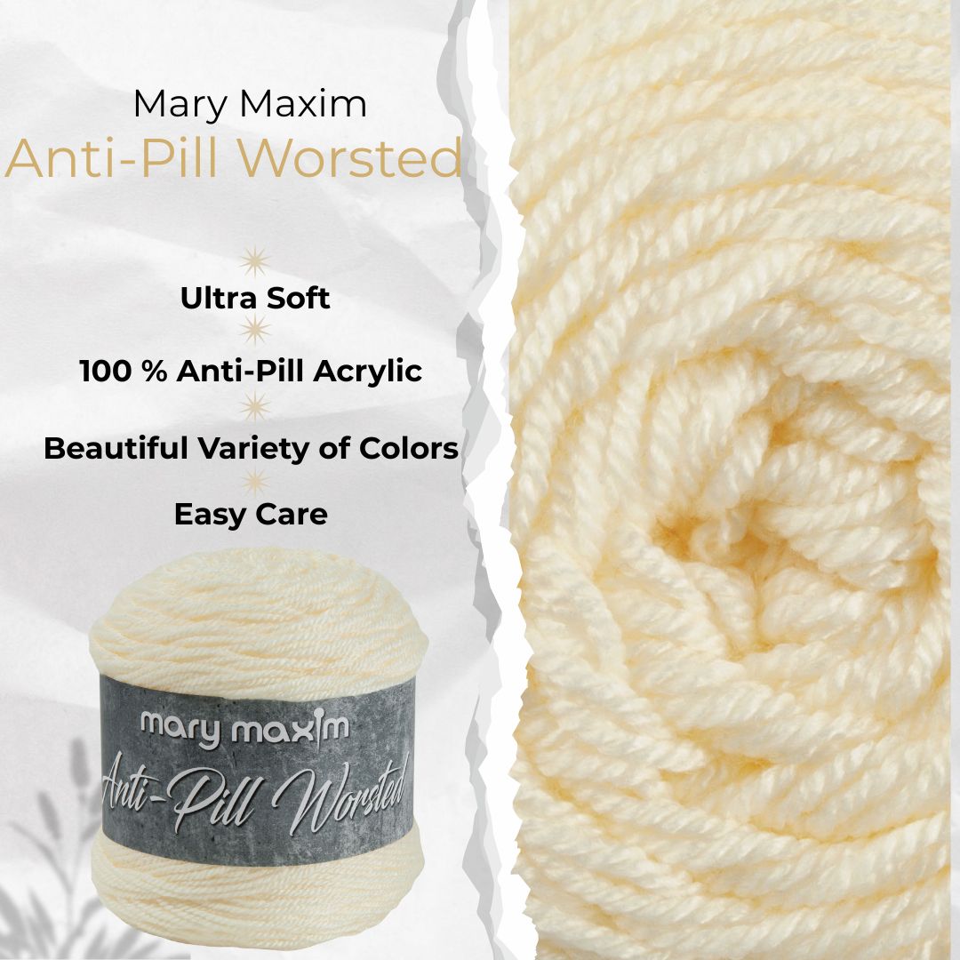 Mary Maxim Anti-Pill Worsted Yarn