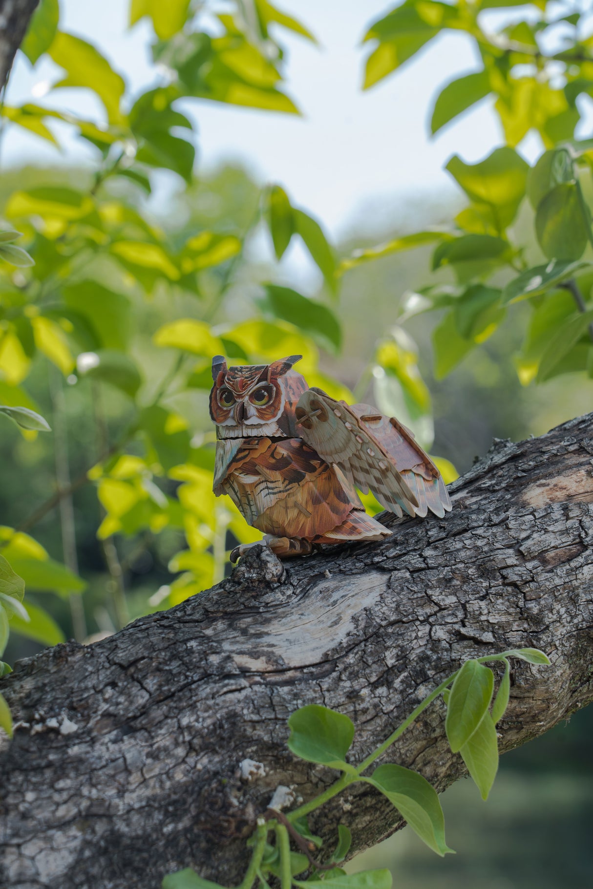 Great Horned Owl 3D Bird Puzzle