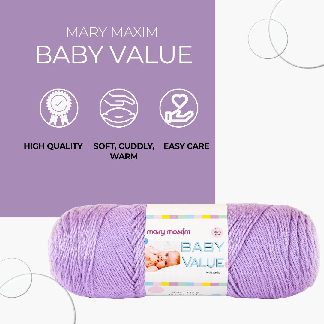 Mary Maxim Baby Value Yarn