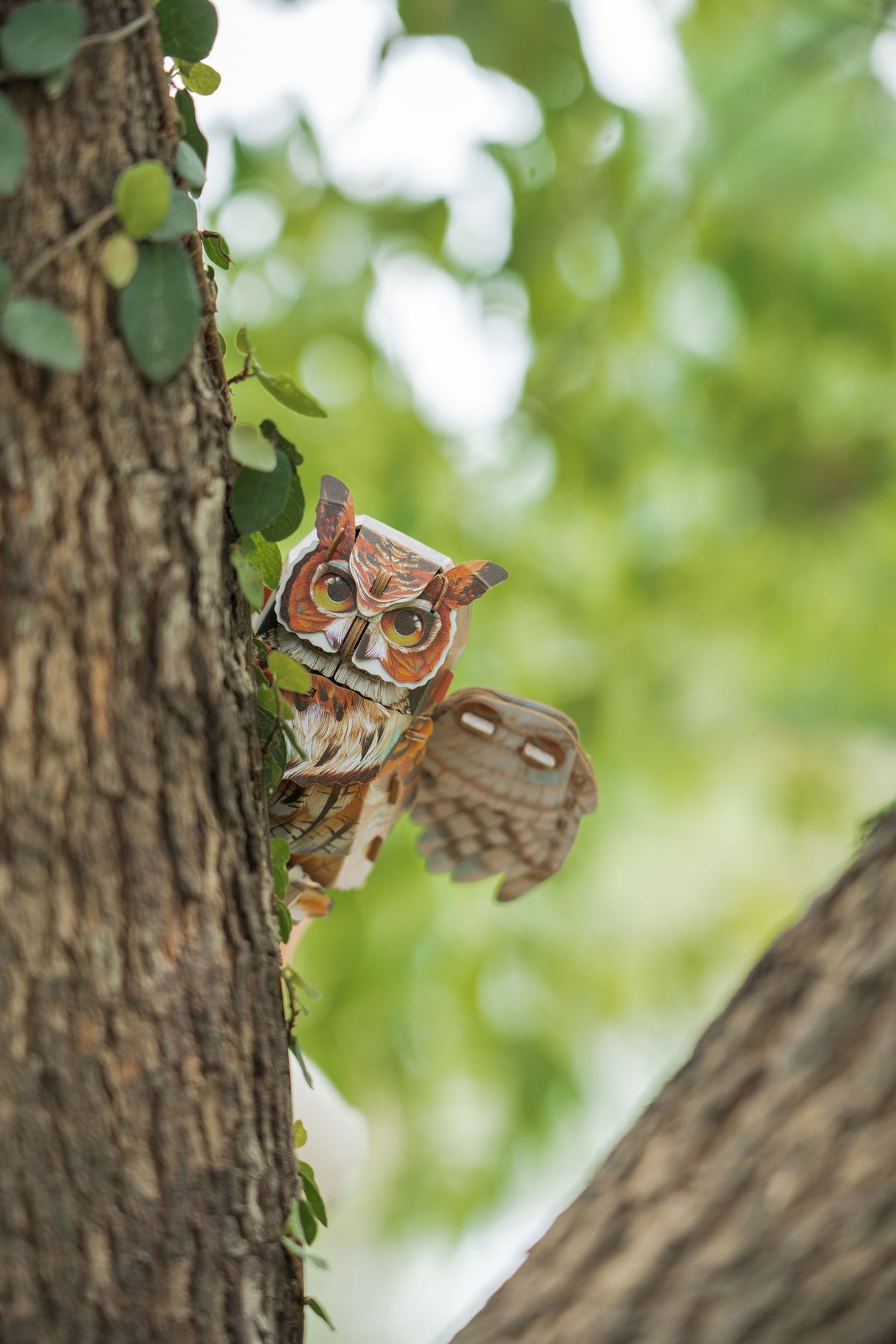 Great Horned Owl 3D Bird Puzzle