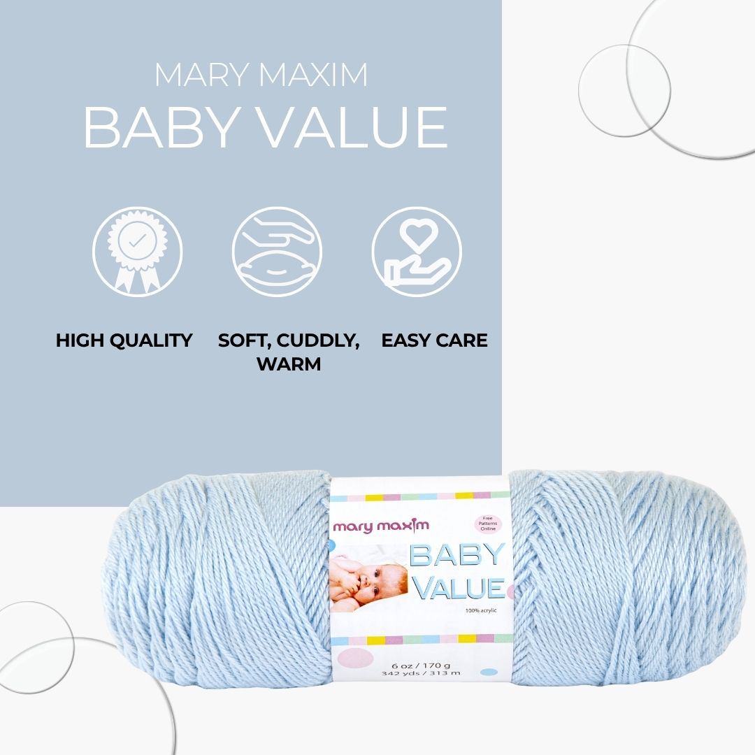 Mary Maxim Baby Value Yarn