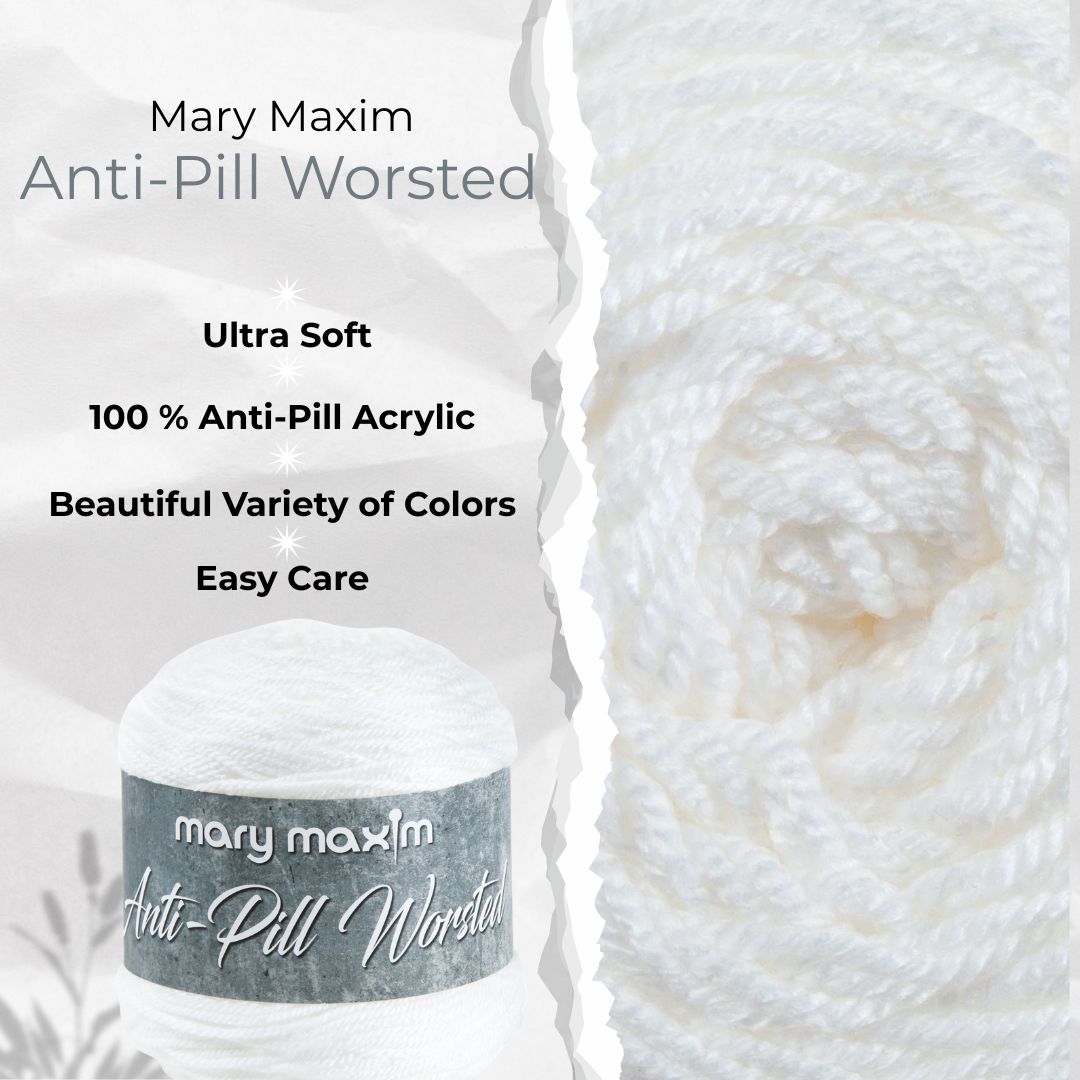 Mary Maxim Anti-Pill Worsted Yarn
