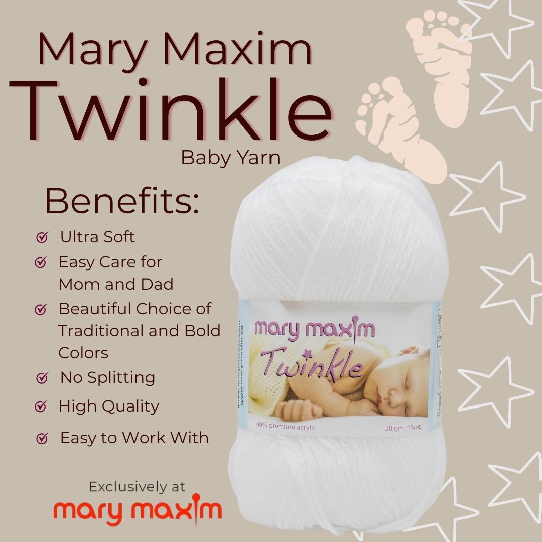 Mary Maxim Twinkle Baby Yarn