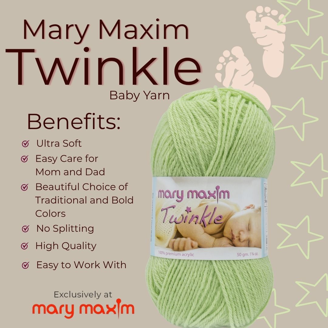 Mary Maxim Twinkle Baby Yarn