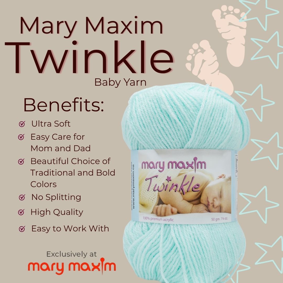 Mary Maxim Twinkle Baby Yarn