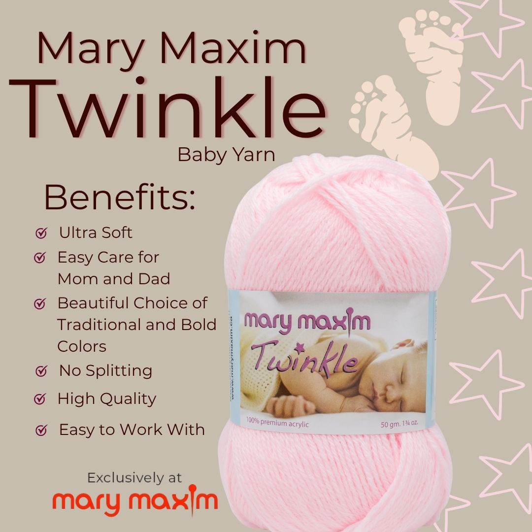 Mary Maxim Twinkle Baby Yarn