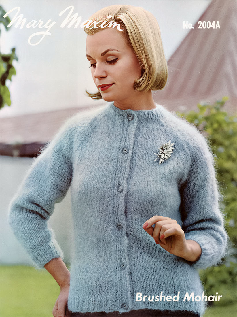 Patrón de cárdigan para mujer