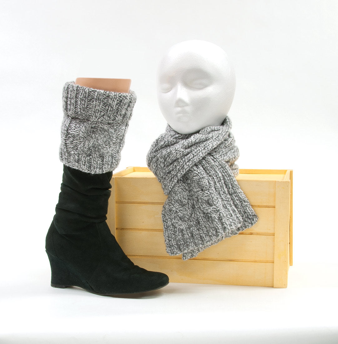 Scarf and Boot Cuffs Pattern