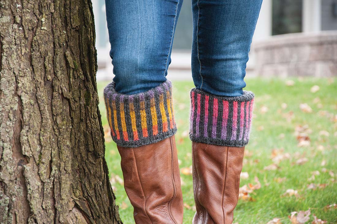 Mittens, Boot Cuff, and Scarf Pattern