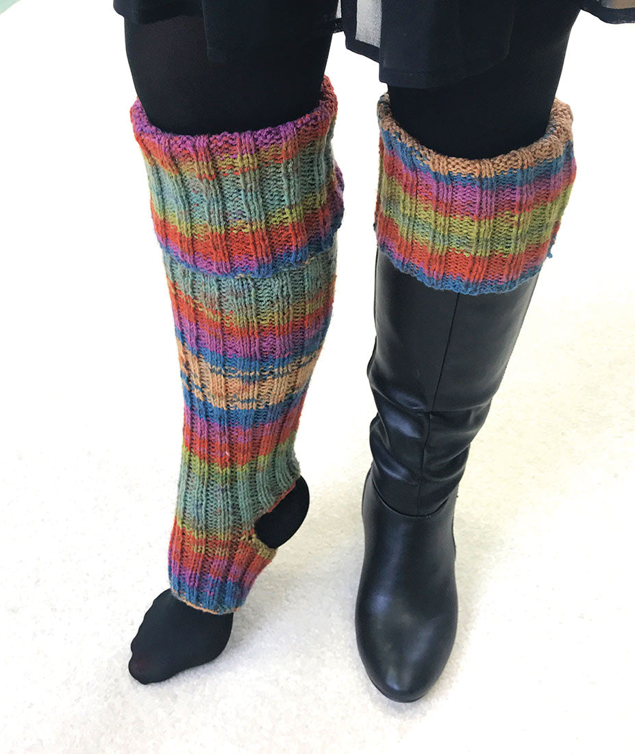 Leg Warmers, Scarf, and Convertible Mittens Pattern