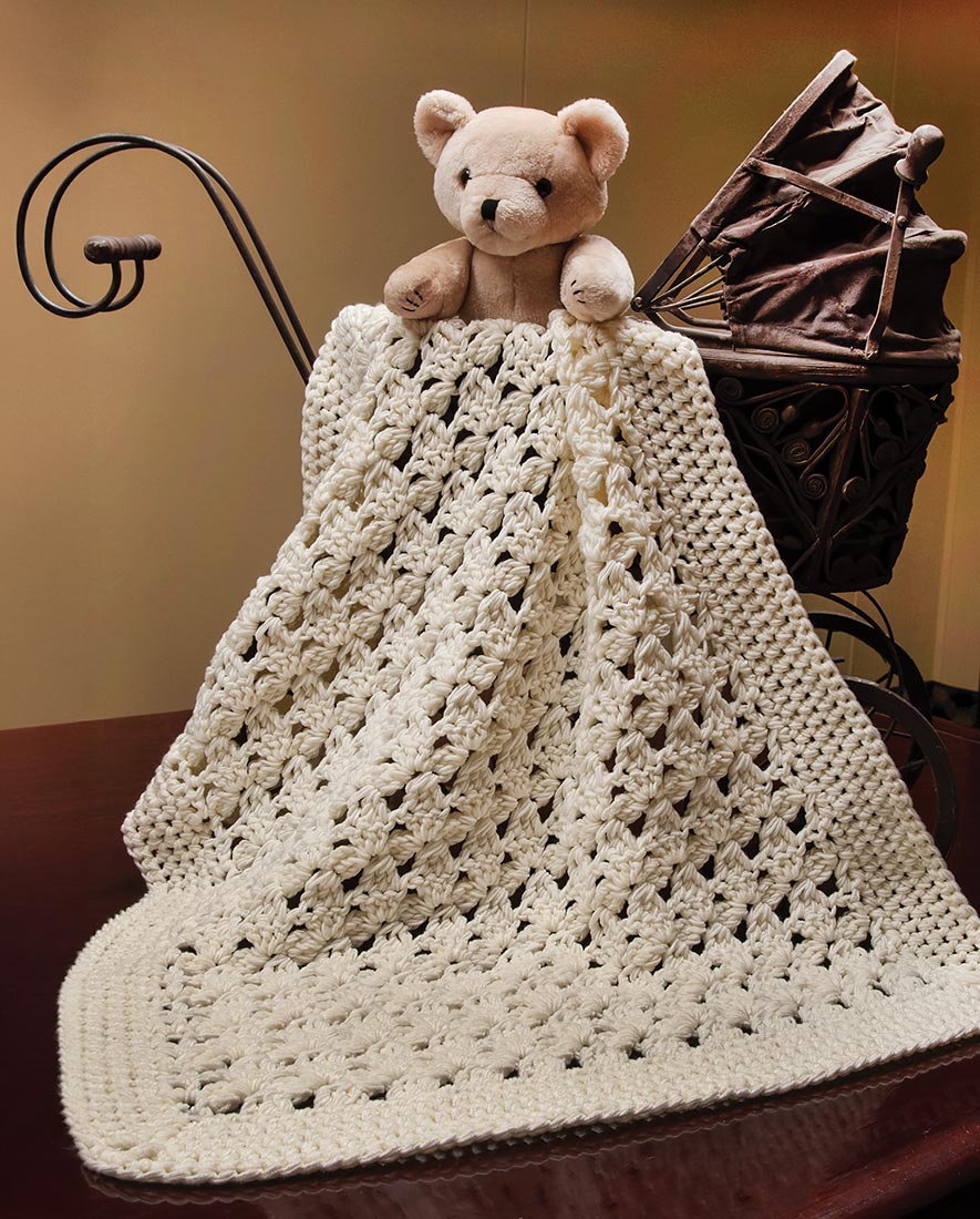 Crocheted Baby Blanket Pattern