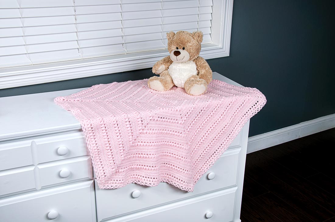 Hexagon and Baby Diamonds Blanket Pattern