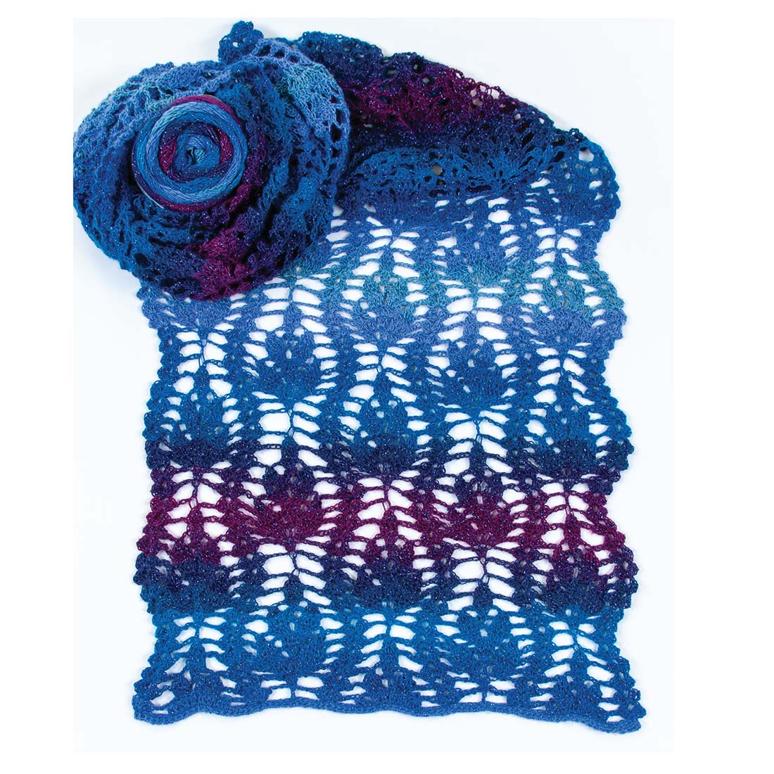 Lacy Leaf Wrap Pattern