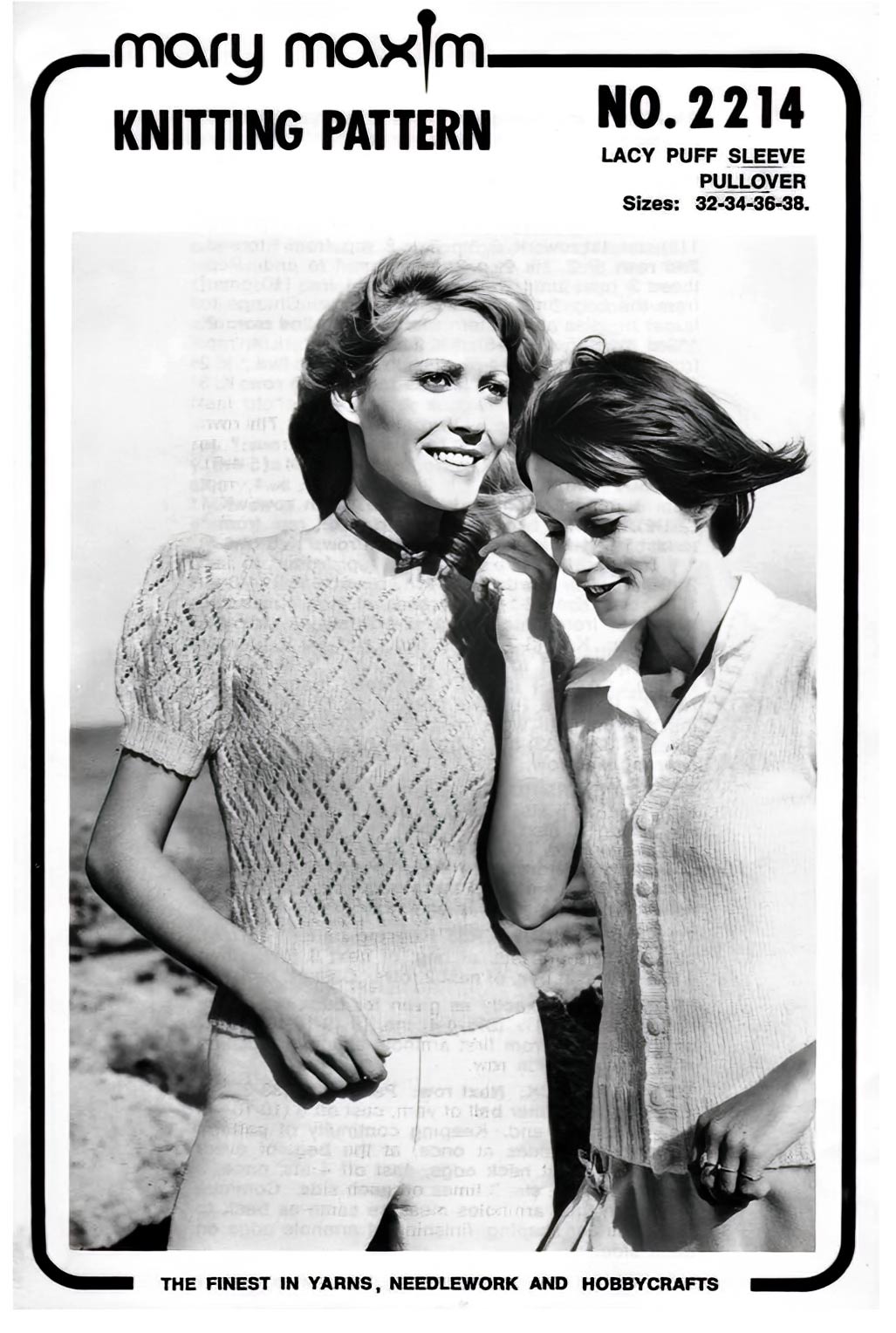 Modèle de pull à manches bouffantes en dentelle pour femme