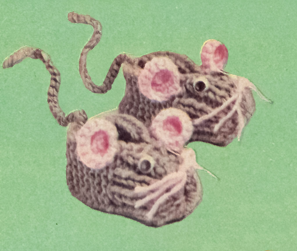 Patrón de zapatillas de ratón